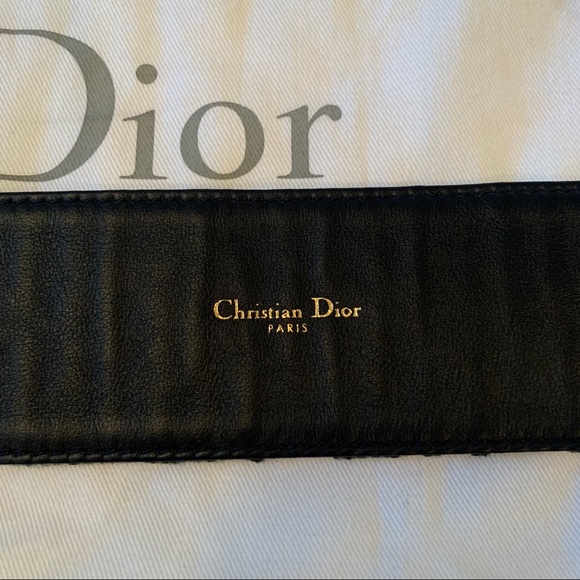 Authentic Large Diorquake Logo Belt - Picture 6 of 11
